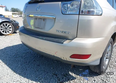 2006 Lexus Rx 330 from USA, damaged, VIN 2T2HA31U36C097658